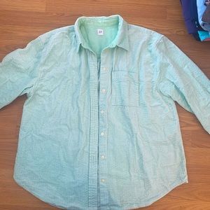 GAP corduroy “shacket” style top